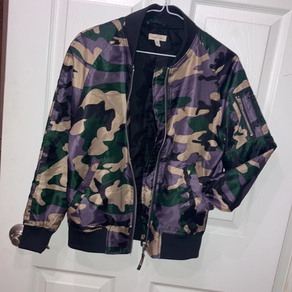 Army Print Coat - Picture 3 of 5